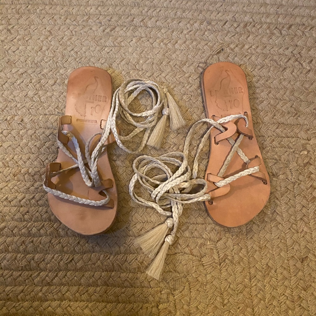 Brother Vellies Sandals Size 8